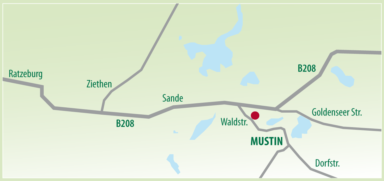 Anfahrt Waldcafe Mustin